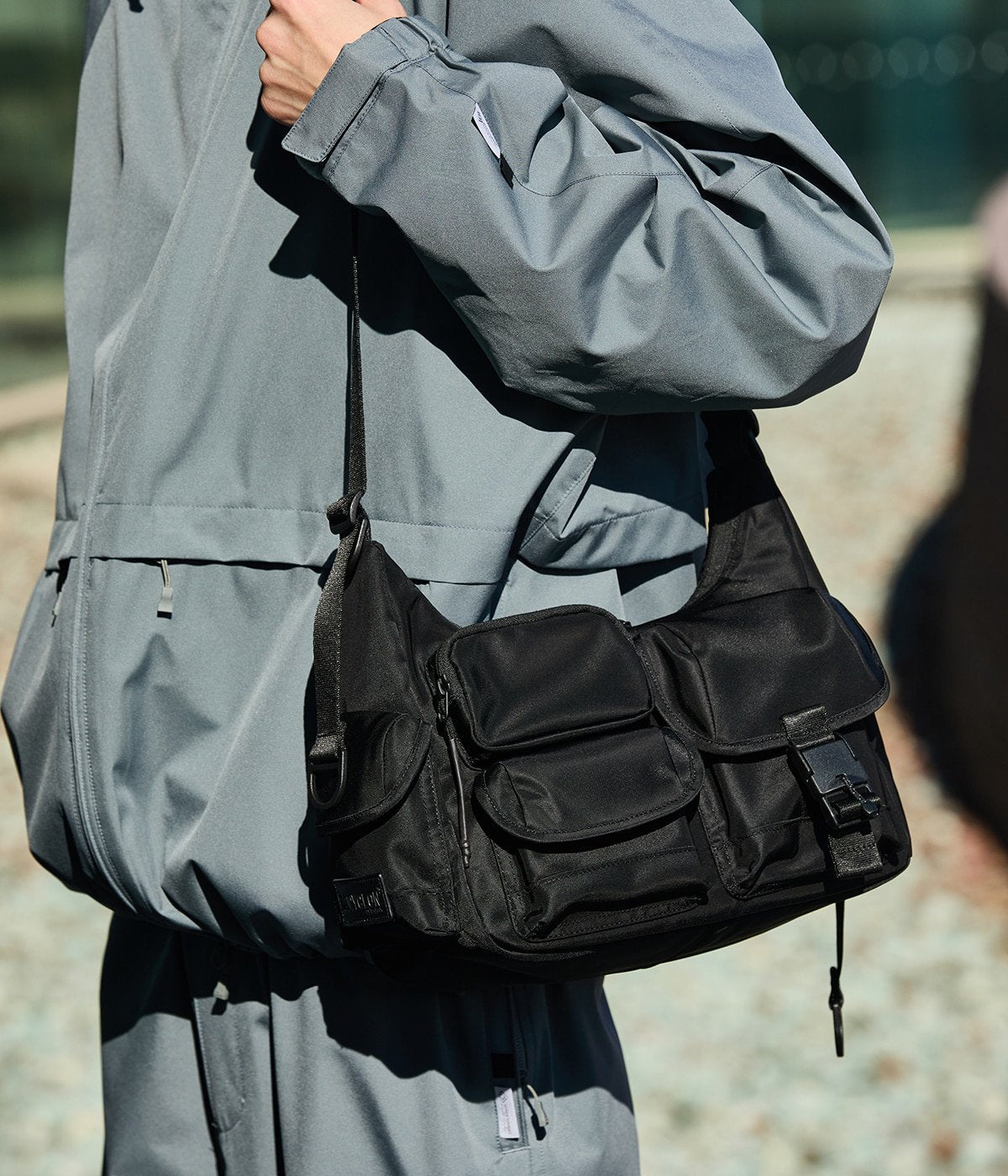 BAICYCLON by bagjack x ONLY ARK / DELUXE MULTI POCKETS SHOULDER BAG